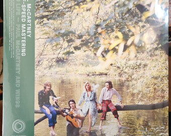 Paul McCartney And Wings/Wild Life/Rare Limited Edition Half-Speed Master/c2021 Capitol-MPL/Audiophile Quilty Lp/Classic Rock/Paper OBI/Cool