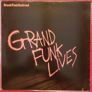 Grand funk Railroad c1981 Original Vintage Copy lp Hard to Find Insert Warner/Full Moon Records FMH 3625 3010 See Pictures