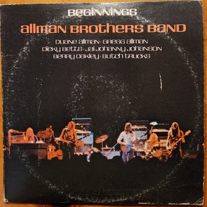 The Allman Brothers Band/Beginnings/Polydor Records/SDT 2-805/c1973/Beautiful Original copy/2-LP Set/Gatefold Excellent Condition