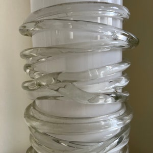 Design Glas Vase Handmade Bild 2