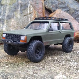 SCX30 Jeep XJ 2 Door Body w/ Interior-3D Print Digital File Download *Purchase is for 3D printing STL Files only, not a finished product