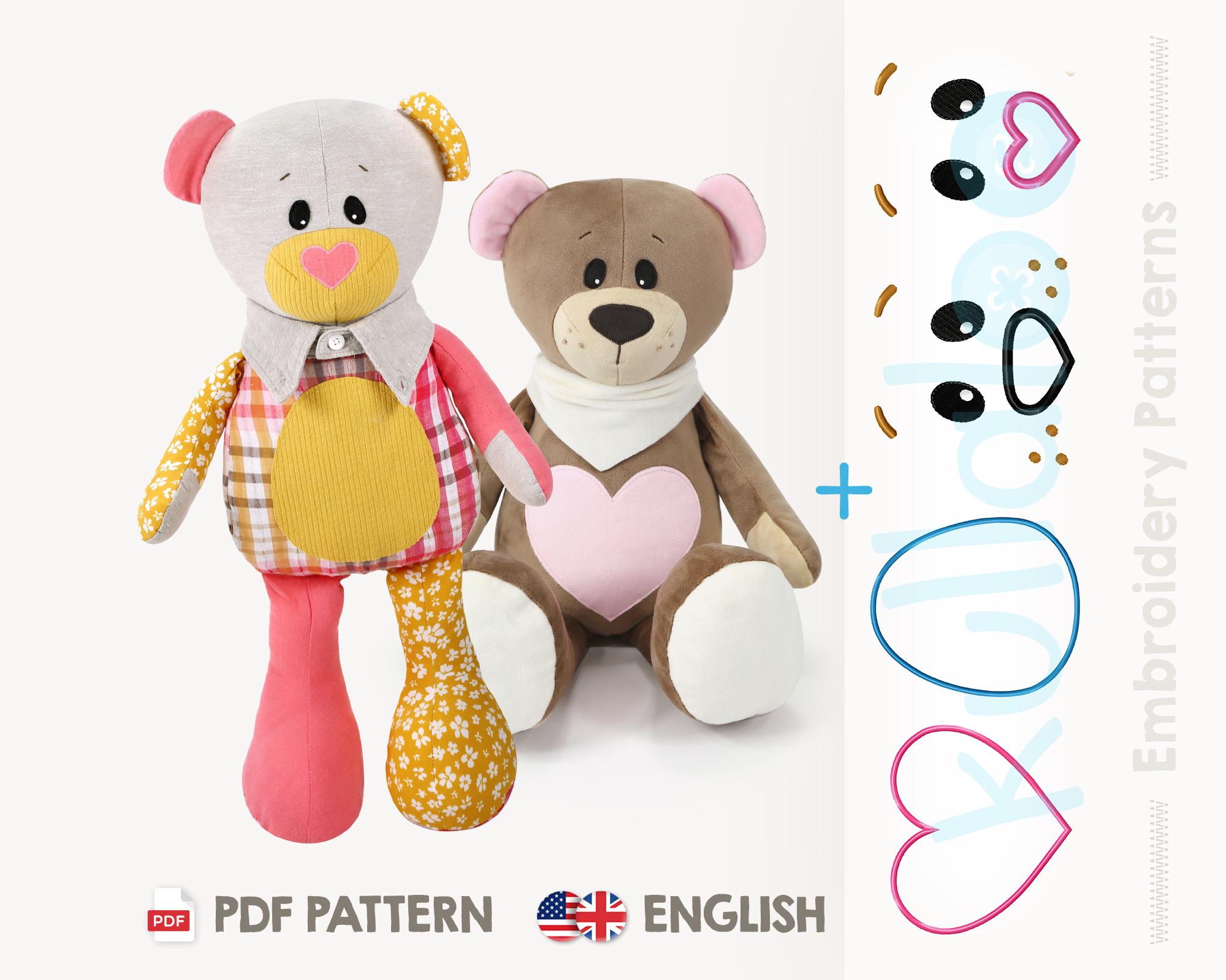 OURSON PELUCHE AVEC PULL-OVER MÉCÉNAT - Alex Olivier