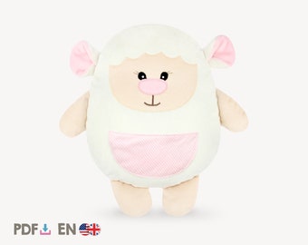 Sewing pattern sheep "LARI" (PDF, in English) by kullaloo