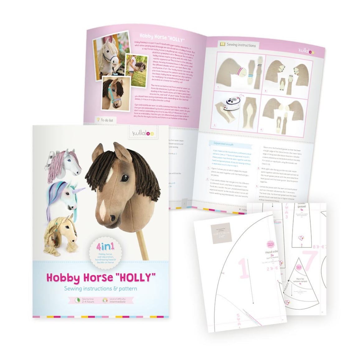 Sewing Pattern Hobby Horse holly PDF in English Etsy