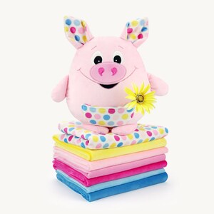 Pig plush pattern LANDOLIN PDF, in English face embroidery pattern by kullaloo image 6