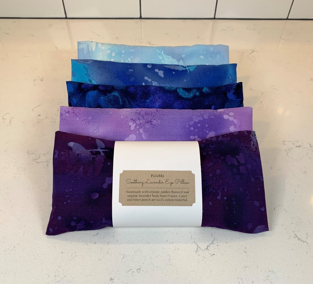 Organic Lavender or Unscented Eye Pillow Handmade Etsy