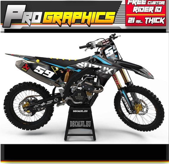 SUZUKI RMZ 450 2018 2020 2022 RMZ 250 2019 2020 2022 Pro Graphics