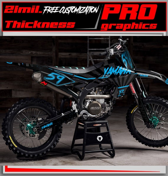 Grafiche MX / Adesivi per Motocross - YAMAHA YZ 125 - 250 - FIRE