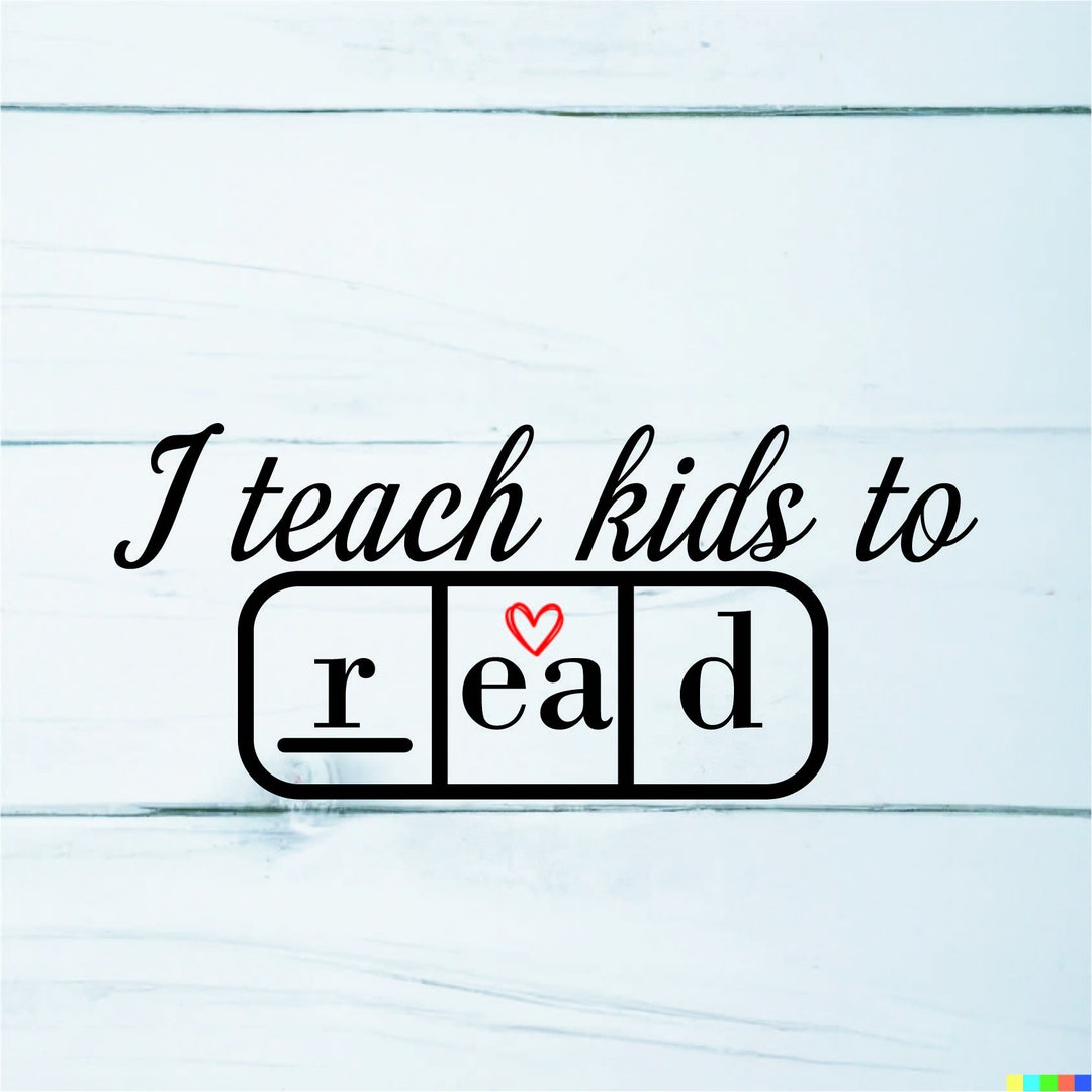 i-teach-kids-to-read-vector-file-i-teach-kids-to-read-svg-and-png