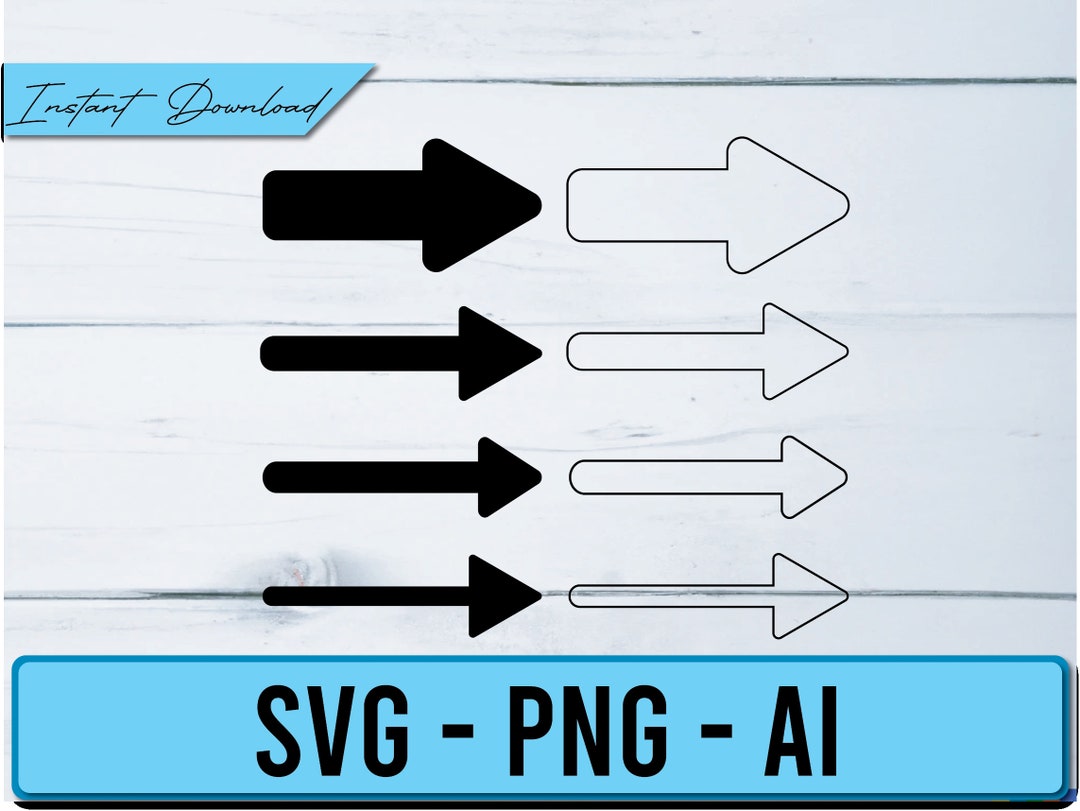 Arrow SVG Bundle Handcrafted Designs for DIY Crafts, Cricut, and ...