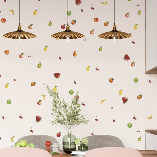 Fruit Wallpaper Removable Peel and Stick Self Adhesive - Etsy