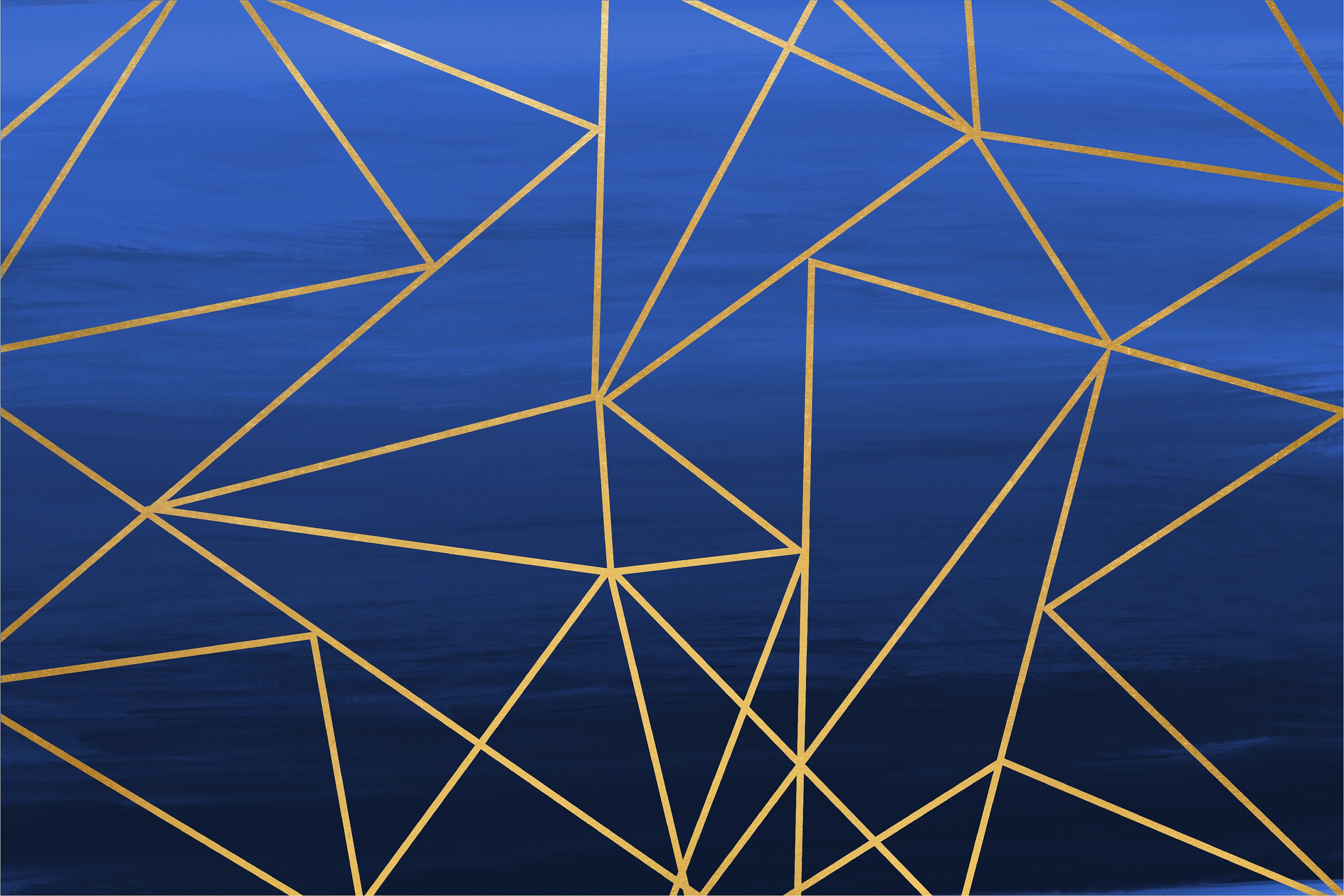 Modern Wallpaper, Navy Blue Wallpaper, Abstract Wall Mural, Green