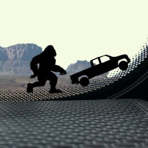 Tiny Bigfoot and Truck Decals