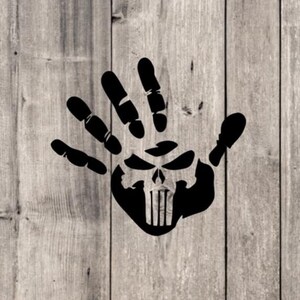 Wave Punisher Car Decal