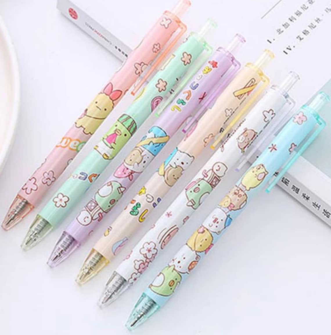 Sumikko Gurashi Cute Pen Japanese Kawaii Stationery School Etsy UK