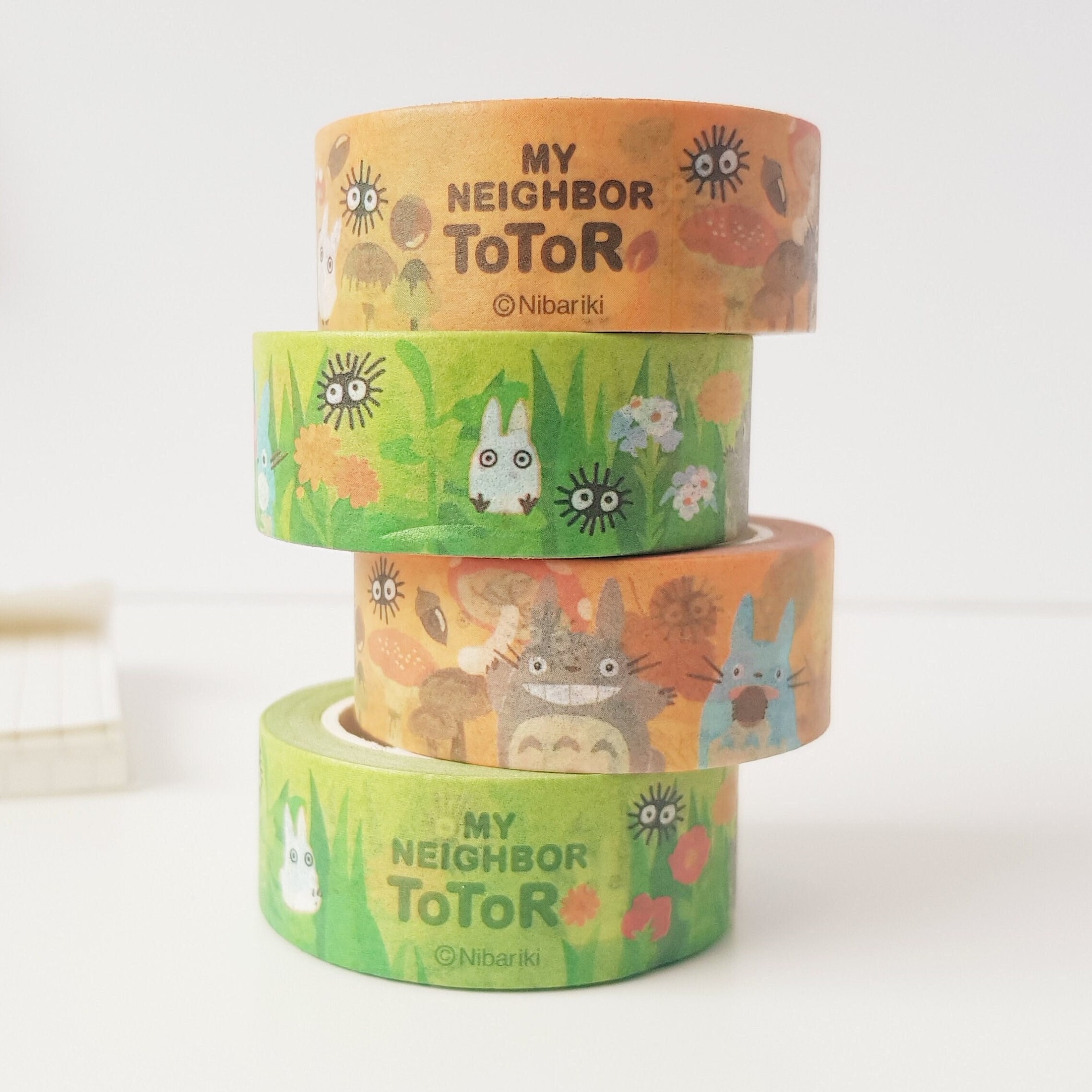 Cute My Neighbour Totoro Washi Tape, Japanese Kawaii Stationery