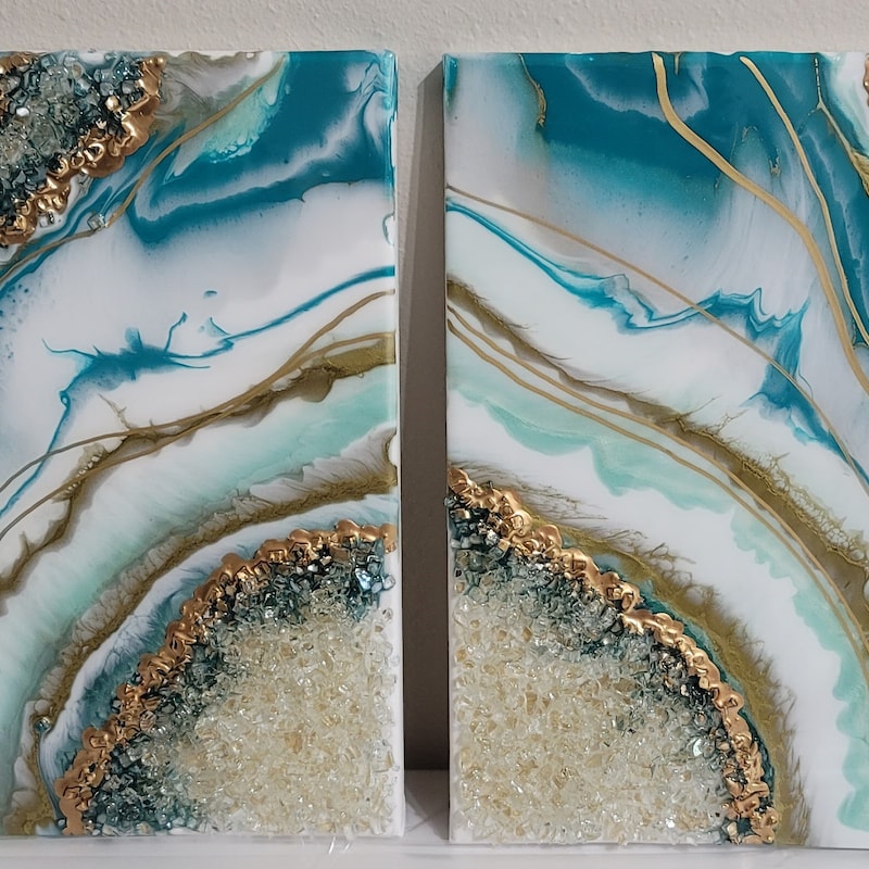 Geode Painting - Etsy