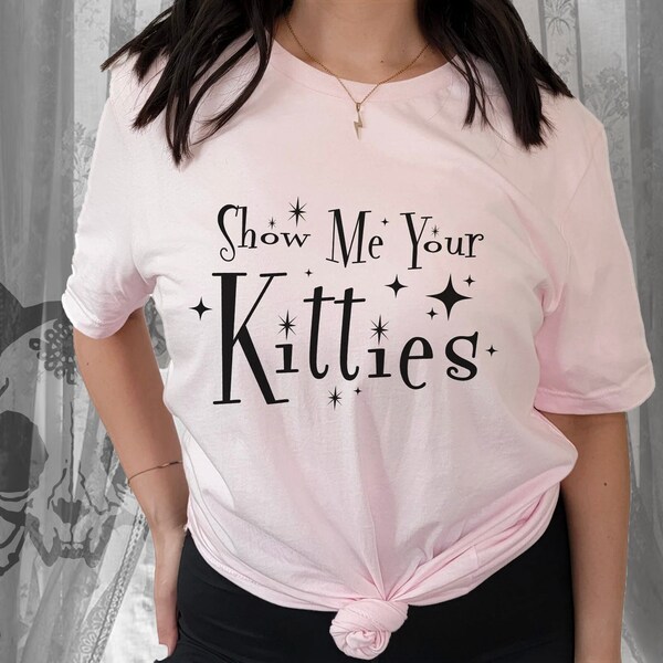 Carlations Collaboration Show Me Your Kitties Short Sleeve Tee