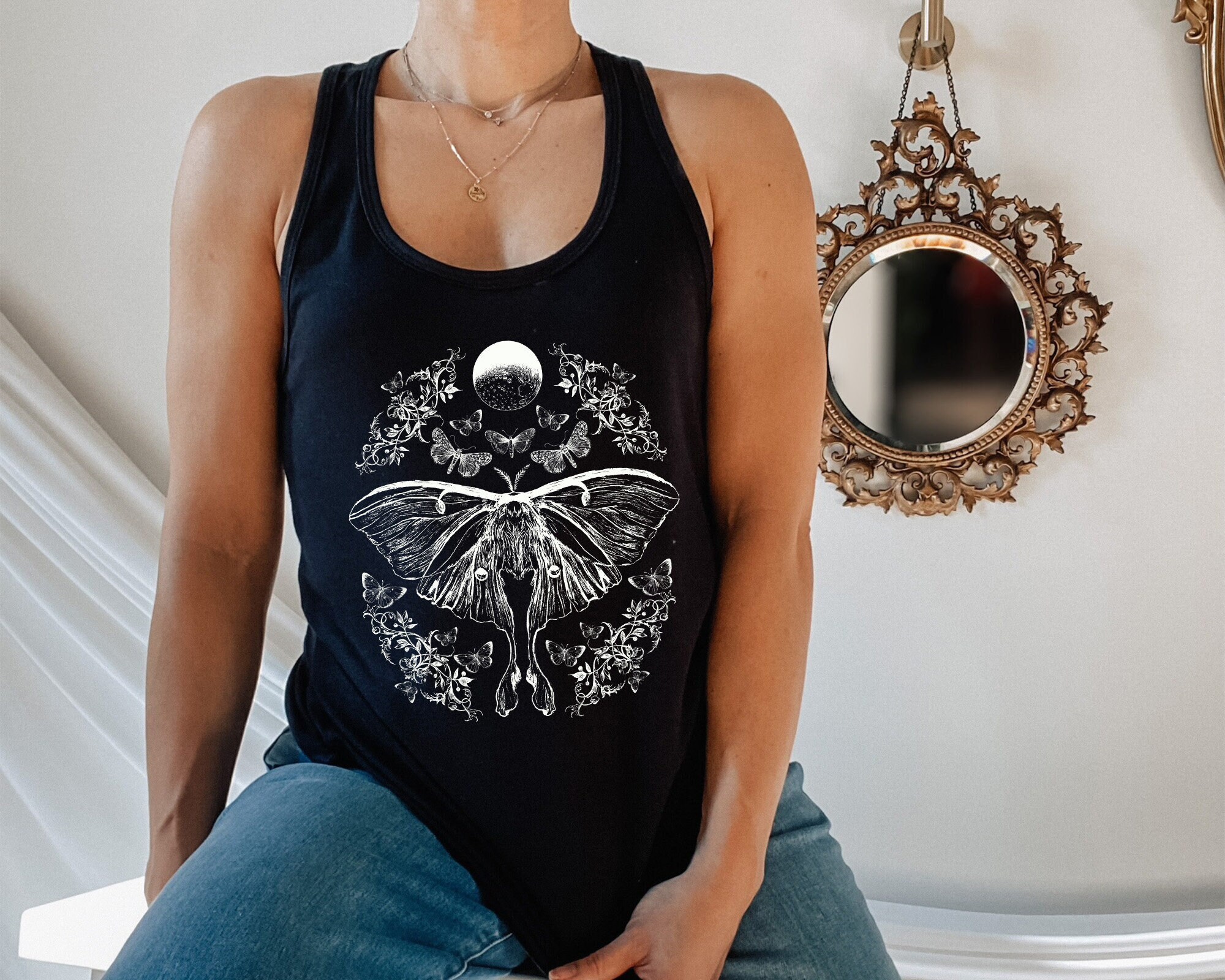 sold Luna Moth Top