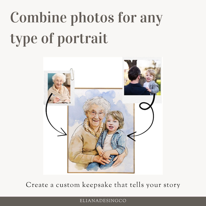 Personlig present till bästa vän, Anpassad present till vän, Linjekonstporträtt, Födelsedagspresenter till bästa vän, Skiss från foto, Presenter till flickvänner bild 10