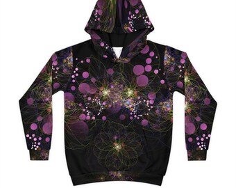 Children's Boho Hippie Fashion Pullover Hoodie Sweatshirt