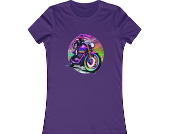 Fractal Rider Custom Graphic Tee