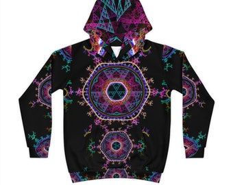 Children's Boho Pullover Hoodie Sweatshirt by Alien Fossil Art