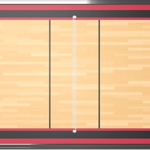 Custom Volleyball Locker Room Whiteboard (Wall), Volleyball Board, Framed Board Games, Gift for Coach, Whiteboard, Wall Board 24X18-Design 3