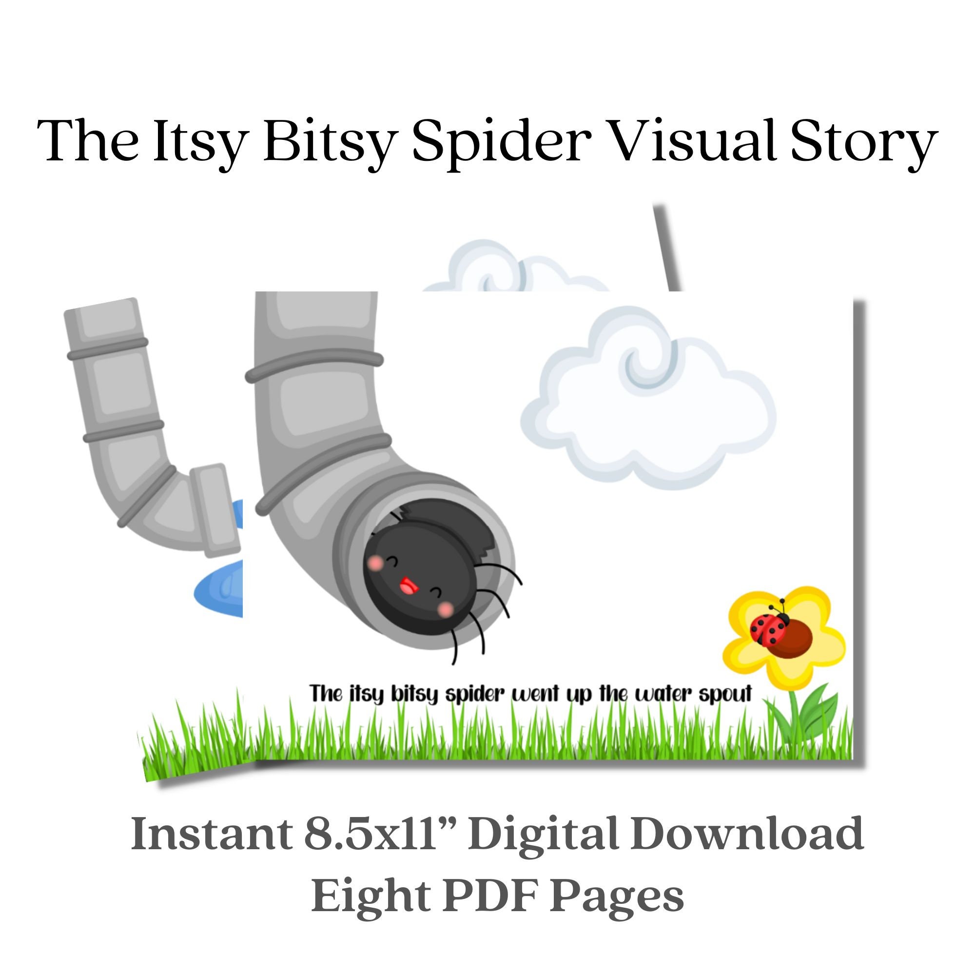 Song Chart: Itsy Bitsy Spider