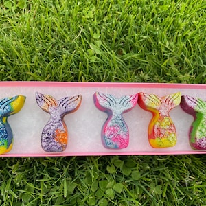 Mermaid Tail Crayons, Mermaid Crayons