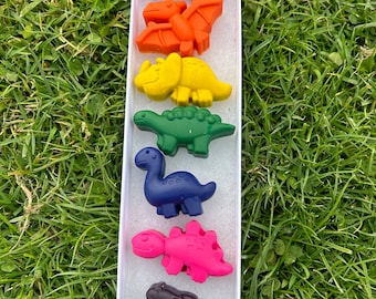 Dinosaur Crayons, Dinosaur Birthday, Dinosaur Party Favors, Boys Birthday Party