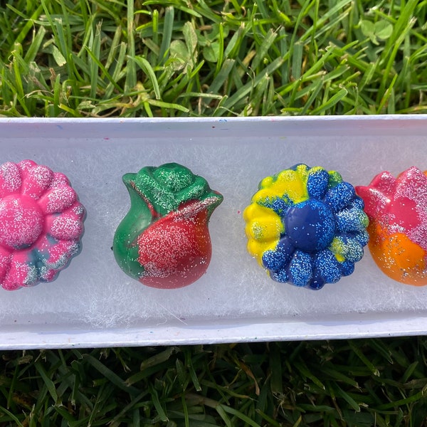 Flower Crayons