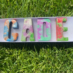 Crayon Names, Kids Birthday Crayons, Crayon Toy, Crayon Name Set, Birthday Gift Kids, Crayon Letters