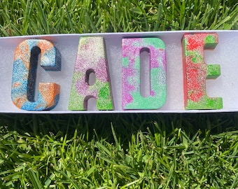 Crayon Names, Kids Birthday Crayons, Crayon Toy, Crayon Name Set, Birthday Gift Kids, Crayon Letters