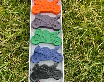 Motorcycle Crayons