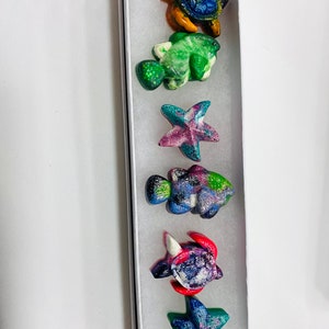 Sea Life Crayons, Under the Sea Crayons ,Turtle Crayons ,  Ocean Crayons , Under the Sea Birthday, Mermaid Birthday, Shell Crayons