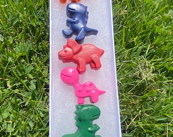 Dinosaur Crayons, Dinosaur Birthday, Dinosaur Party Favors, Boys Birthday Party