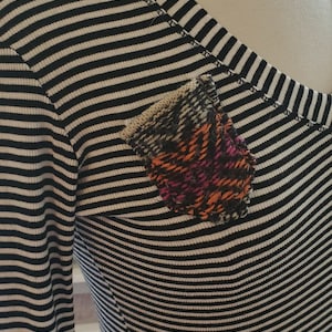 Taat Wool Thread Hand Embroidered Upcycled Travel Pouch