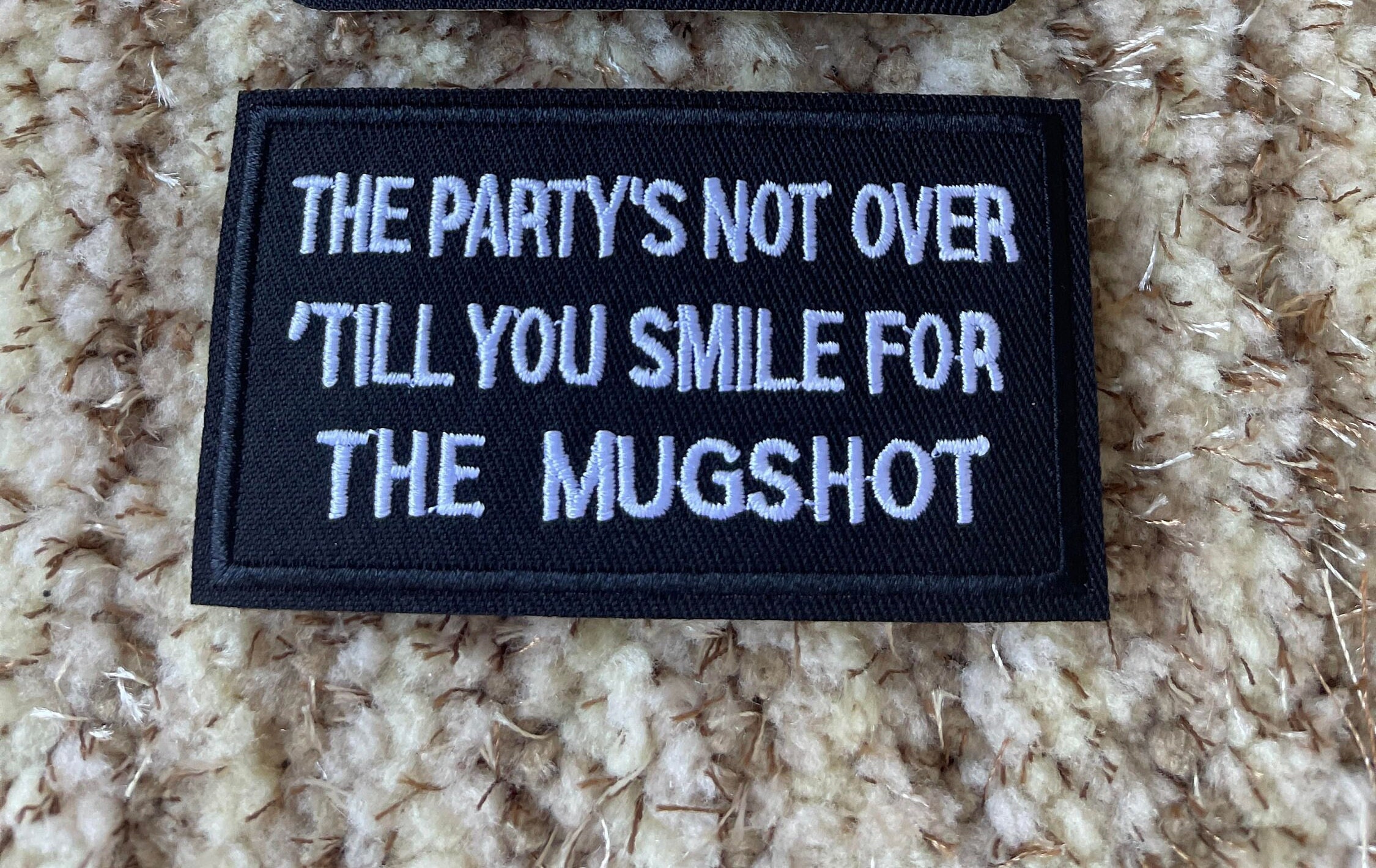 Smile! It Is Gonna Get Worse - Embroidered Iron on Tactical Morale Patches for Military | Funny Sew on or Iron on Applique Patches Badge for All