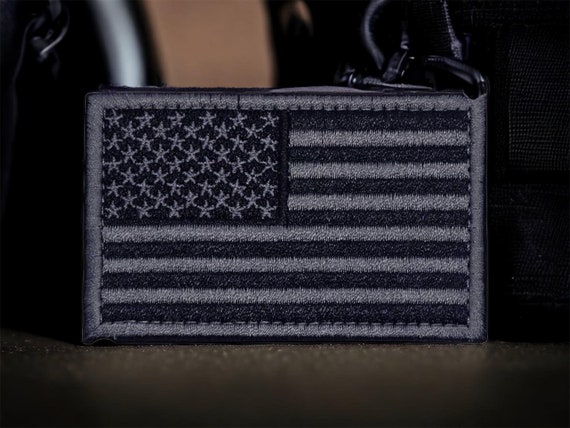 American Flag Patch Tactical USA US National Flag Velcro Patch for Jackets  Caps, Clothing Patch Removable Patch Embroidery Applique 