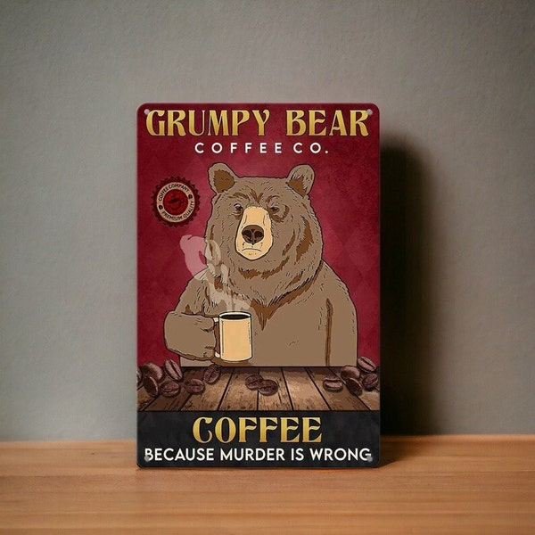 Funny Coffee Sign - Etsy