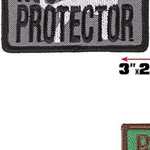 Embroidered Hooman Protector Patch Harness Pet Patch Dog in Training ...