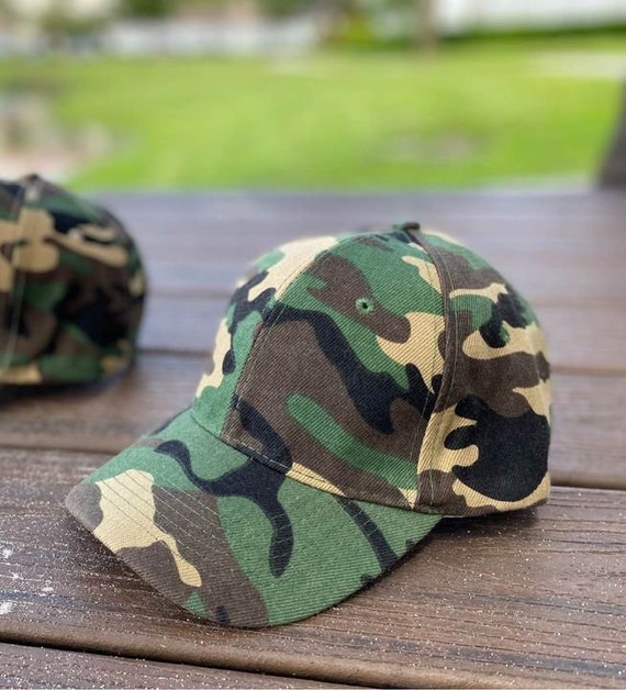 Embroidered Hat | Adjustable Camouflage Hat | Camo Hats | Military Style  Hat | Sun Hats | Baseball Cap