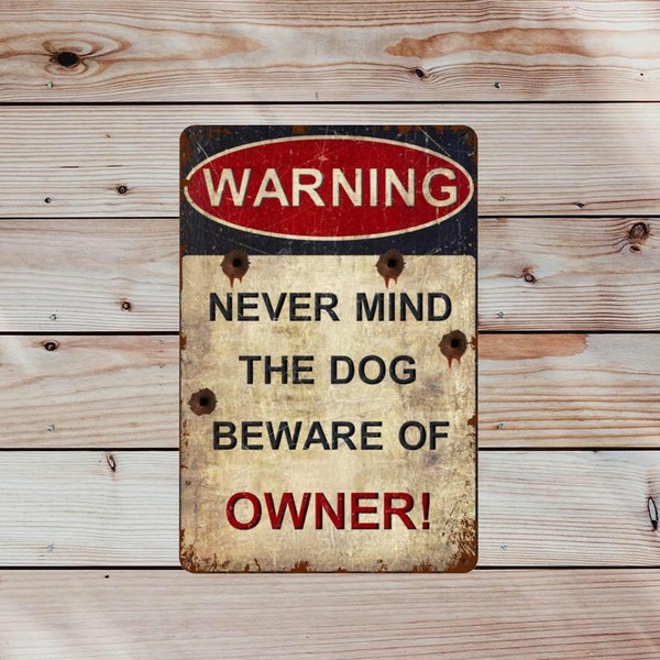 METALEN BORDEN: Custom Vintage Signs metalen bord