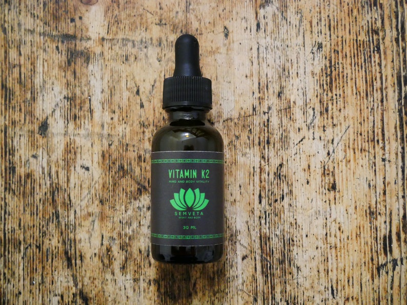 Vitamin K2 MK7 Liquid Drops Pineal Gland Detox Supplement Etsy