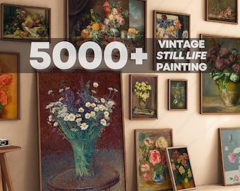 5000+ Mega Bundle Wall Art, Gallery Wall Art, Printable Wall Art, Eclectic Gallery Set, Maximalist Wall Art, Trendy Vintage Prints