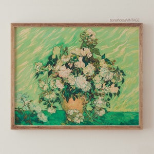 Van Gogh Druck | Landschaftsdruck, Van Gogh Poster, Museum Ausstellungsplakat, Van Gogh Gemälde, Museumswandkunst, modernes Wohndekor