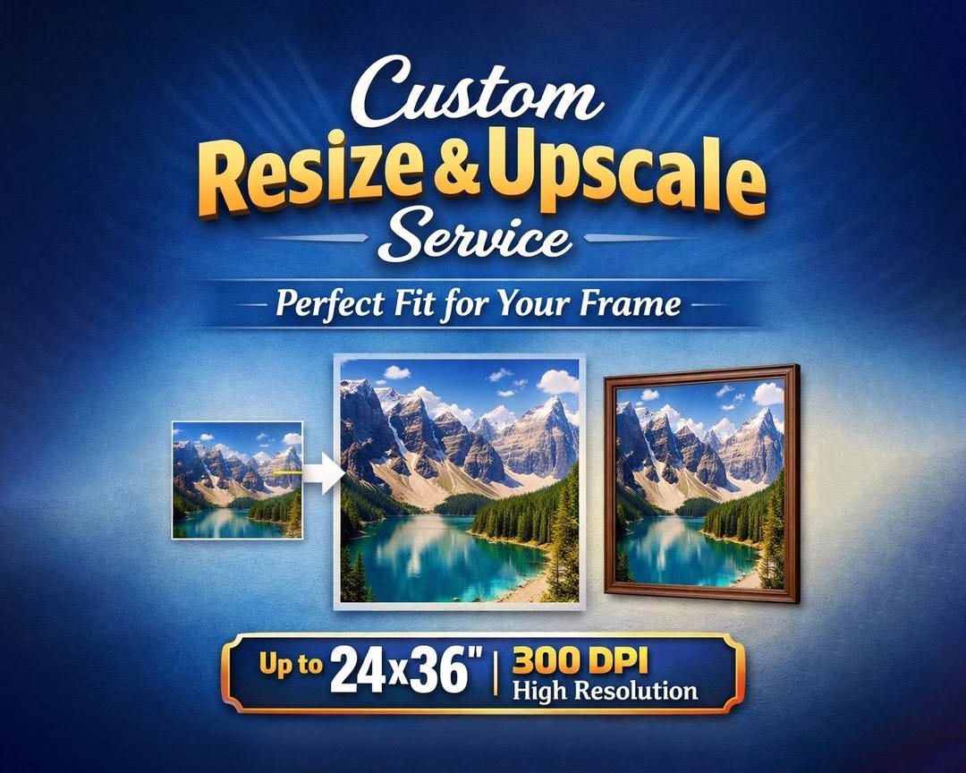 High Resolution Custom Resize & Upscale Service | High Resolution ...