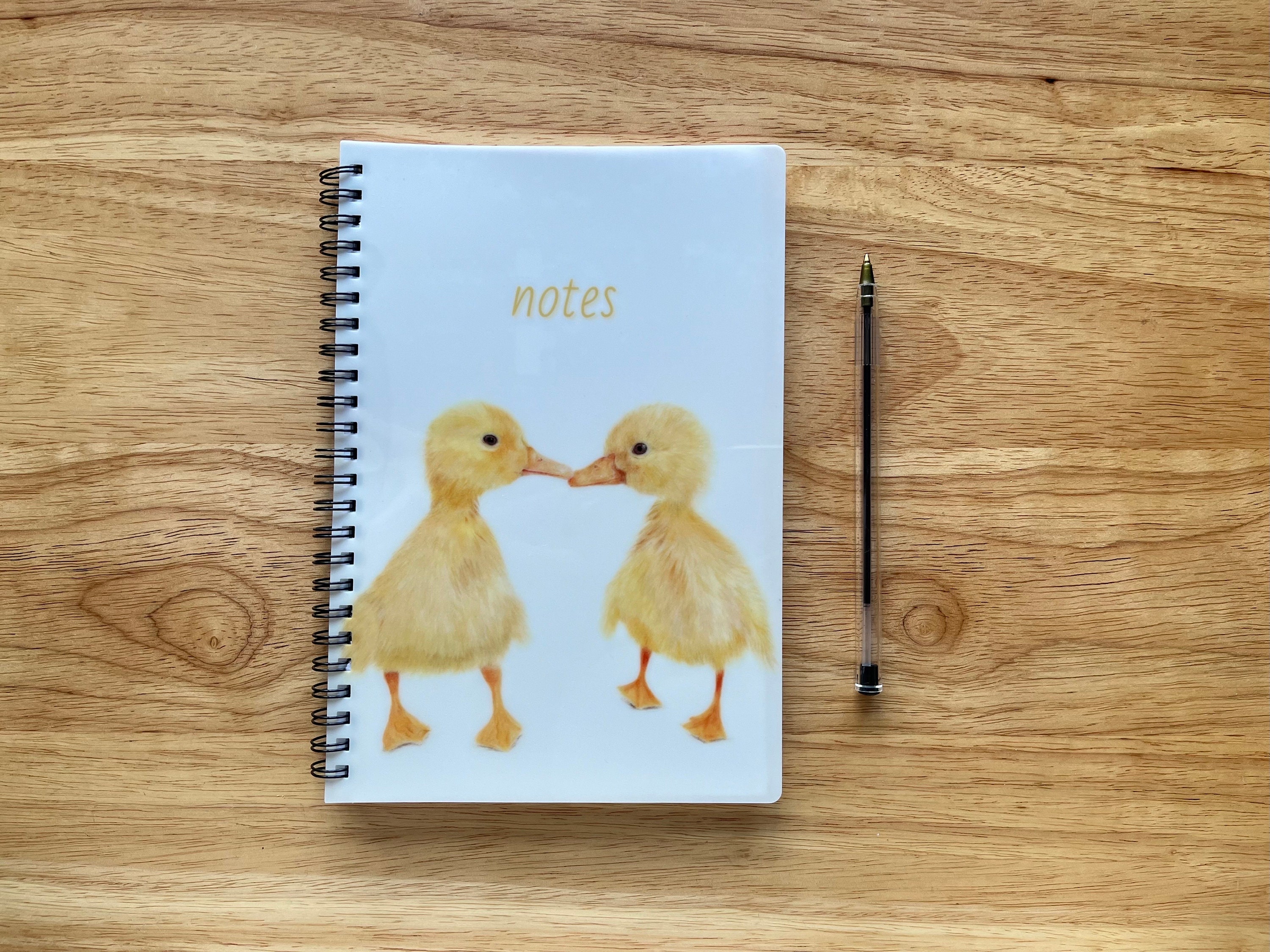 Ducklings Notebook / Duck Notebook / Duckling Gifts / Gifts for Duck ...