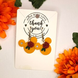 Miss Mouse Storyteller Inspired Earrings